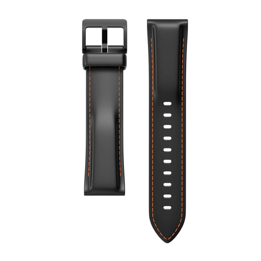 22mm Original Black Silicone Strap for TicWatch Pro 3 Replacement Strap TicWatch Official