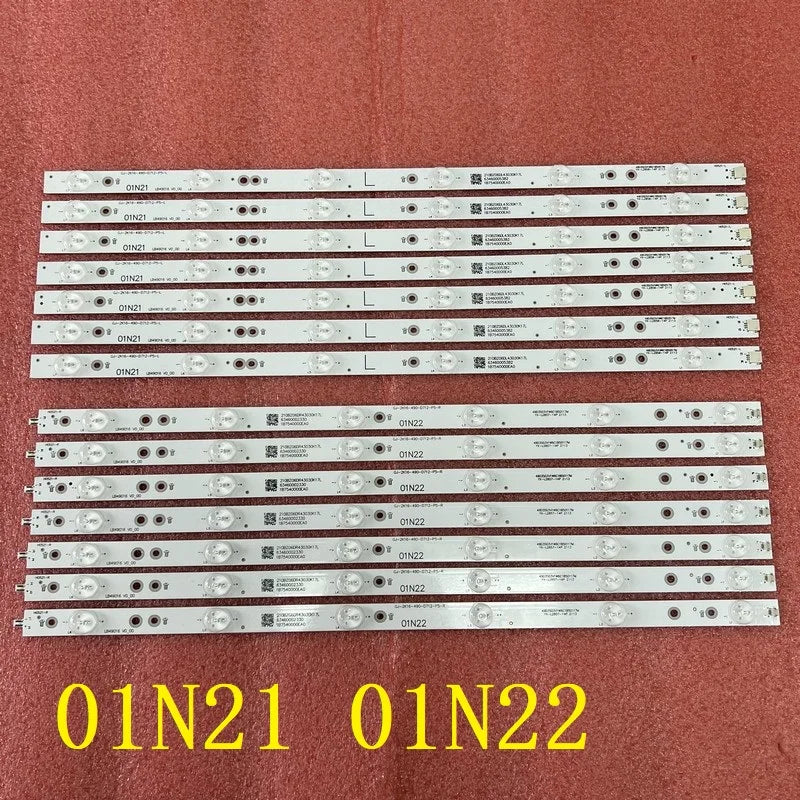 LED strip for 49PUT6401/12 49PUS6432 49PUS6401 49PUH6101 49PUS6561 49PUS6501 49PUS7502/12 01N21 01N22-A TPT490U2-EQLSJA.G