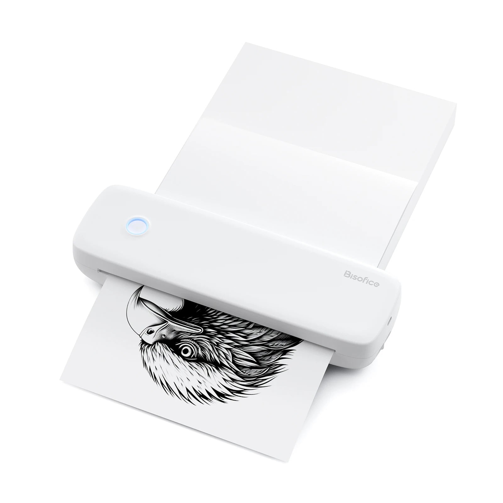 L81 A4 Thermal Printer Portable Printers Wireless Multi Size Versatile Mobile Thermal Printer 304DPI Study Office Work Tools