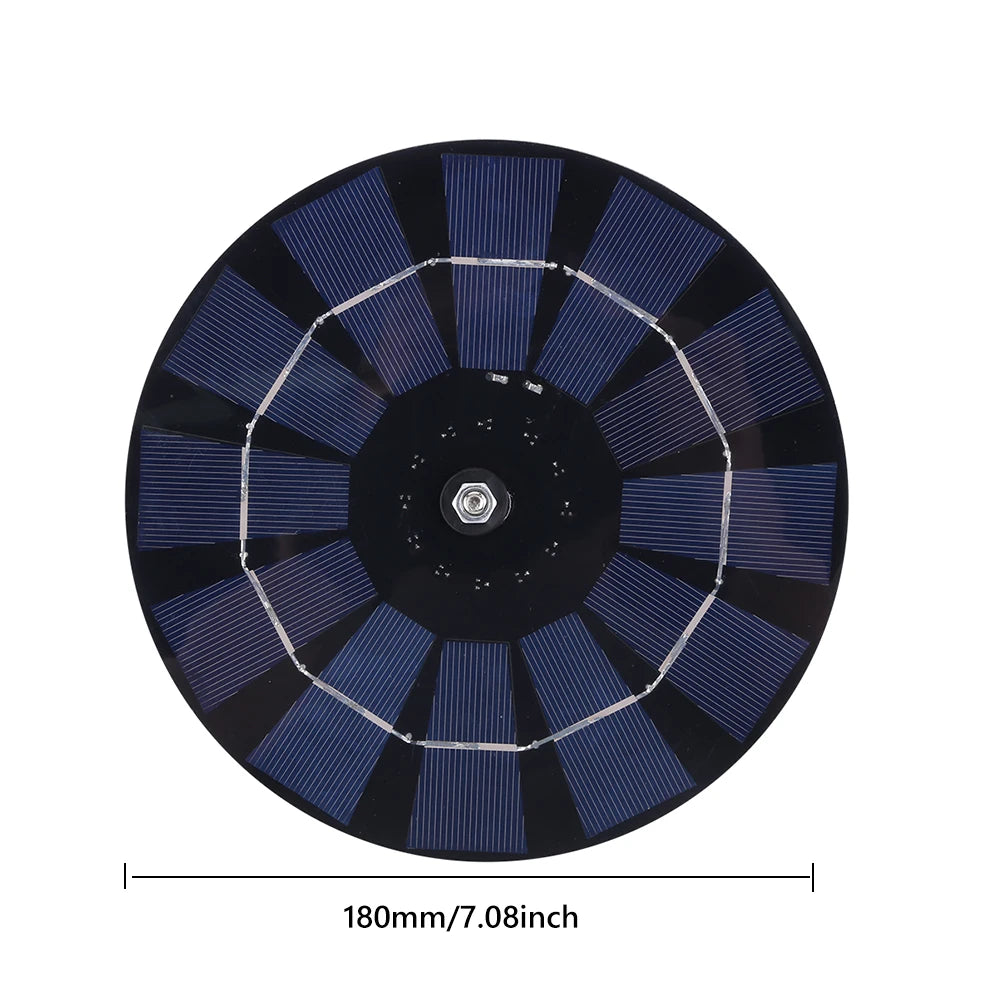 5W 5V IP Security Camera Charger Power Supply Monocrystalline Portable Solar Panel USB Wall Mount for Doorbell Courtyard Lights