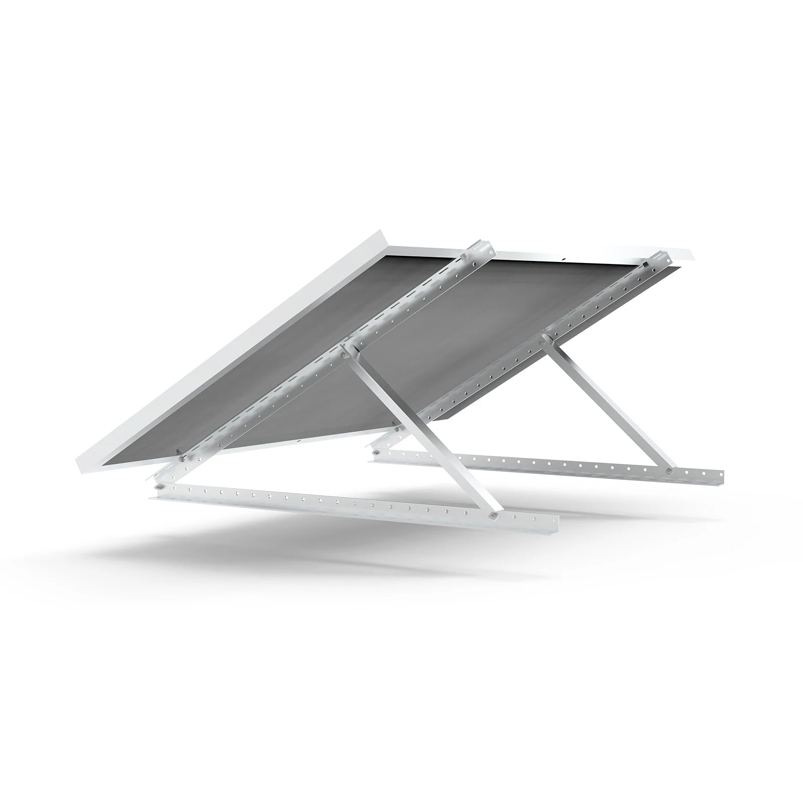CP-SETUNO 45in Adjustable Solar Panel Tilt Mount Brackets Support up to 100W-500 Watt Solar Panel for Any Flat Surface, Roof, RV