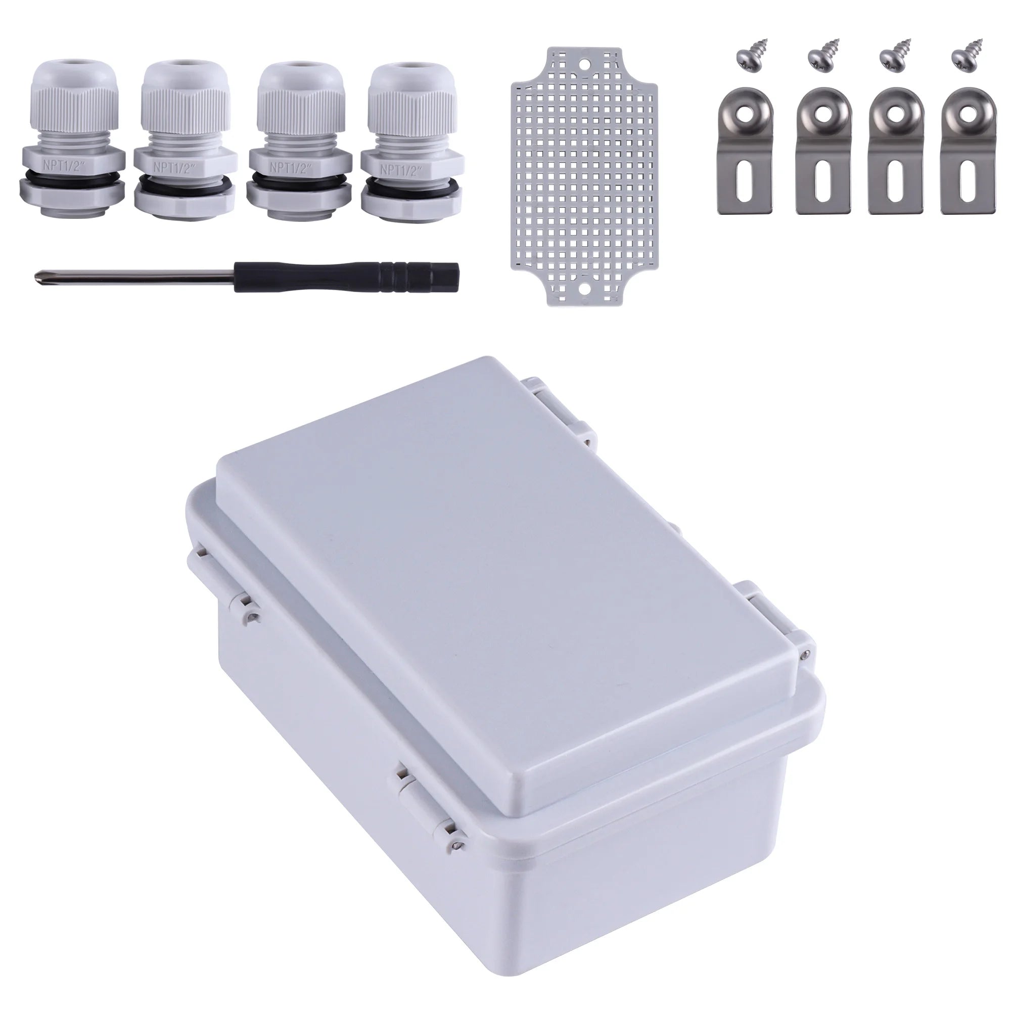 IP67 Waterproof Plastic Enclosure 150*100*70mm Outdoor Sealed Switch Power Case Distribution Boxes  ﻿