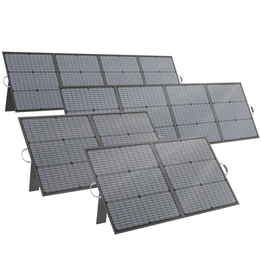MHPOWOS 220W 110W Portable Solar Panel 220 110 Watt Foldable Solar Charger with Solar Cable 23.5% High Efficiency for Camping RV