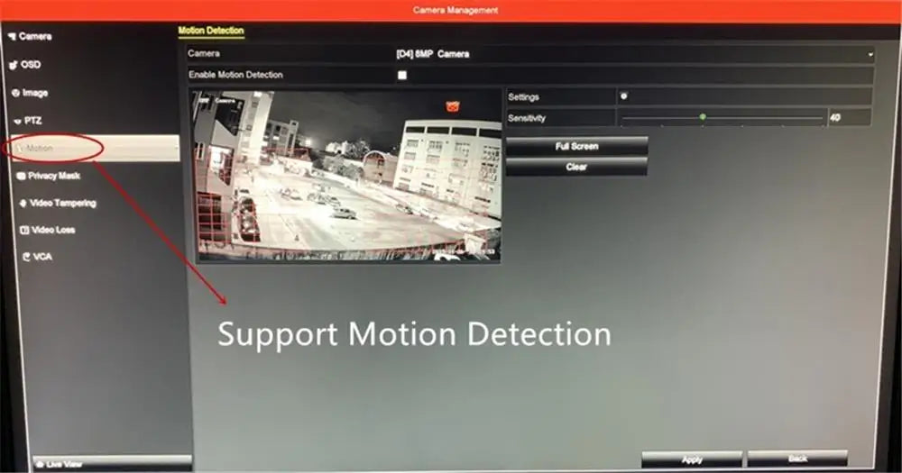 Vikylin Hikvision compatible 8MP 5X Zoom PTZ IP Camera with 2-Way Audio MD2.0 IP66 Outdoor Video Surveillance Camera Onvif CCTV