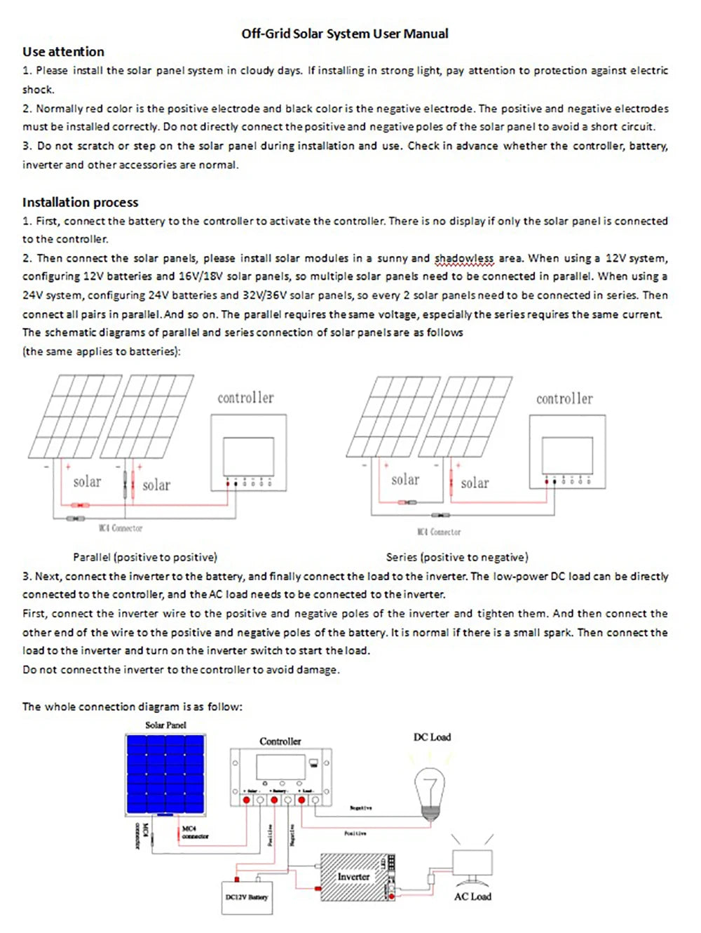 Solar Panel PV 900W 750W 600W 450W 300W 150 W Mono Cells Kit | Photovoltaic Aluminium Frame Camping Balcony Home Charge 12V
