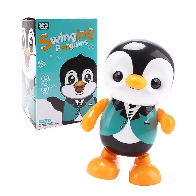Music Penguin Electric Dancing Toy Robot Fun Educational Vocal Toy for All ages Boys Girls Interactive Learning and Playtime Fun