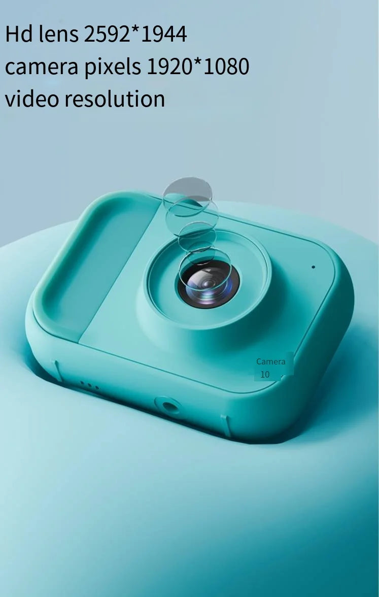 Waterproof children's camera HD digital photography video games Student travel Holiday gifts Toy mini camera