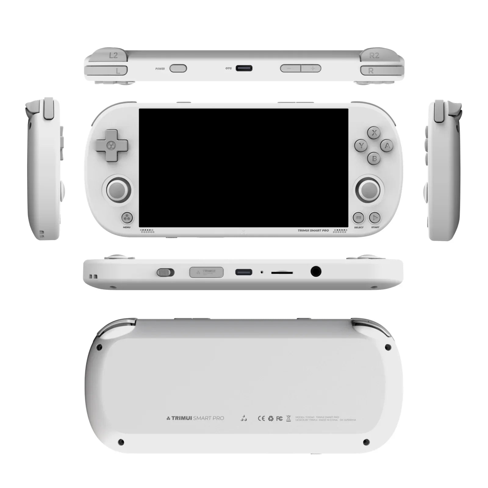 AMPOWN Trimui Smart Pro Handheld Game Players Consoles 4.96'' IPS Screen Linux Portable Console Retro Video Game US Warehouse