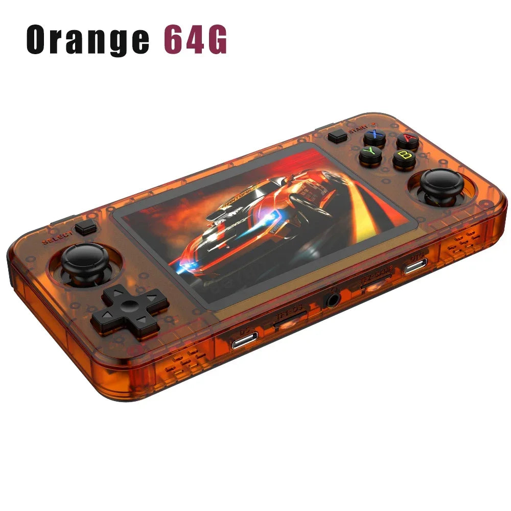 BOYHOM R36H Dual-RAM & Genuine Linux ARKOS Retro Handheld Classic Game Consoles 3.5 inch IPS Screen Portable Video Player
