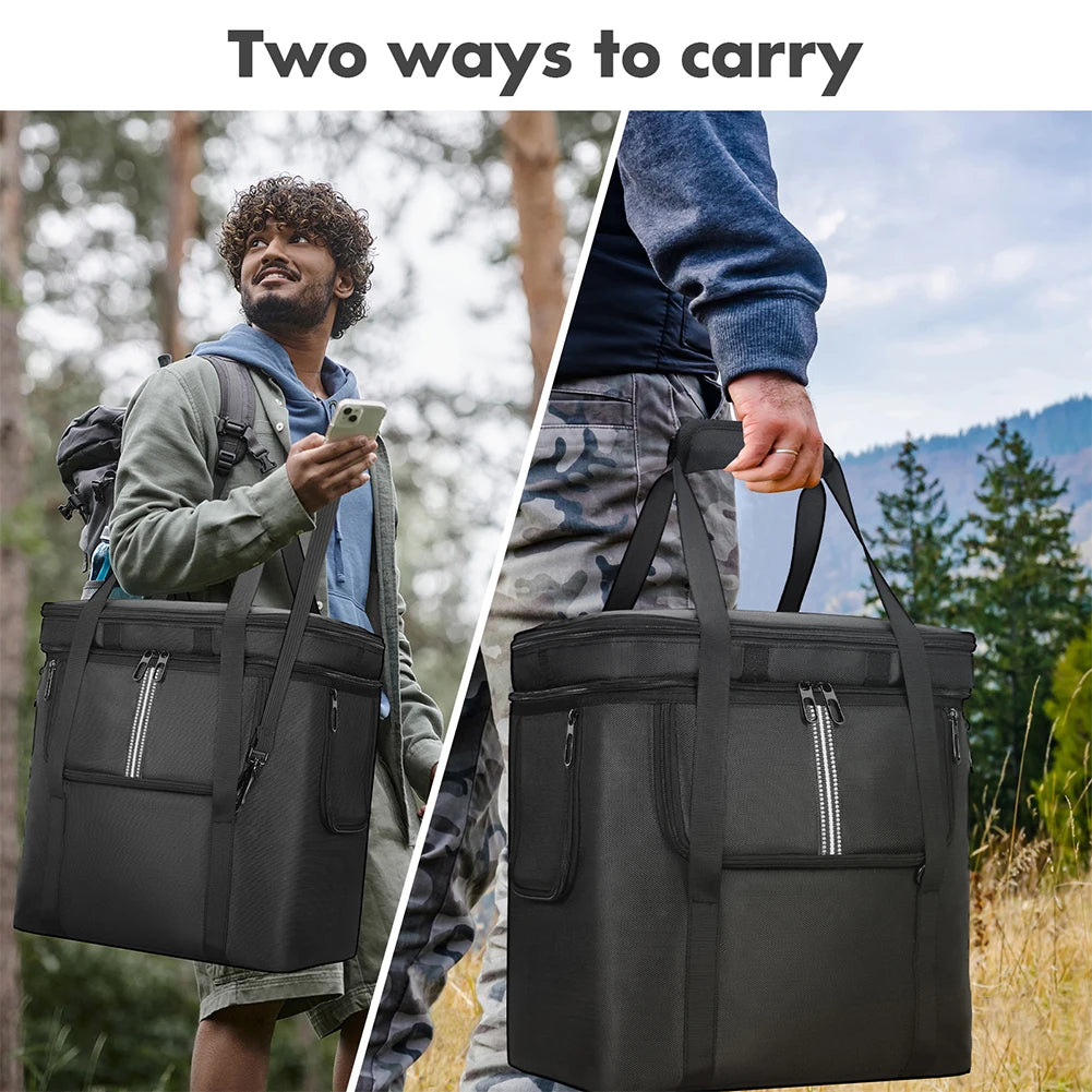 Carrying Case for BLUETTI Portable Power Station AC180 Bag Waterproof Anti-drop with Shoulder Strap & Handle Protective Case
