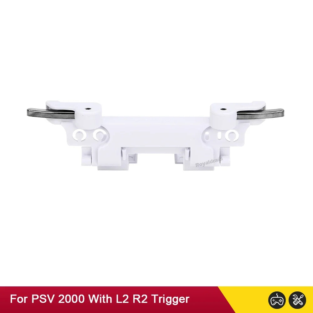 Gamepad Hand Grip Joystick Stand Shell Case Protect with L2 R2 Trigger Button For PS VITA 2000 PSV 2000 Slim + Front L2 R2 Kits