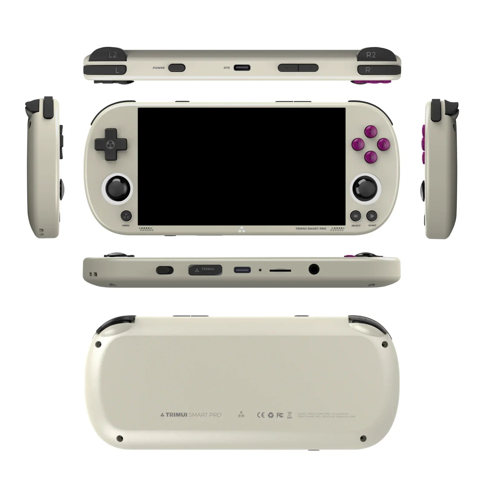 AMPOWN Trimui Smart Pro Handheld Game Players Consoles 4.96'' IPS Screen Linux Portable Console Retro Video Game US Warehouse