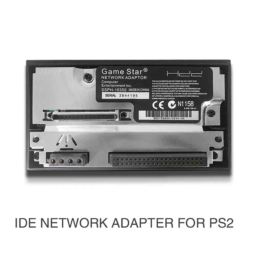 SATA Interface Network Card Adapter For PS2 Fat Game Console SATA HDD For Playstation 2 Sata Socket with Free McBoot Memory Card