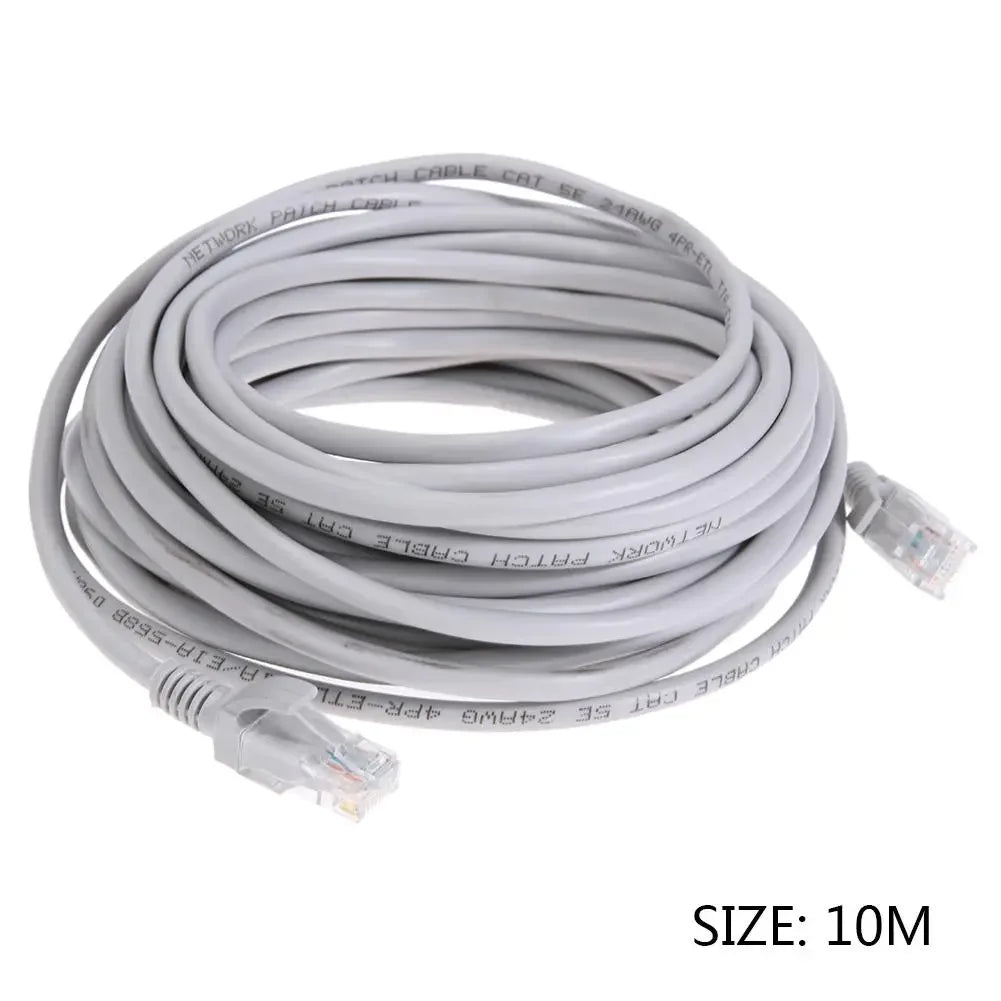 Ethernet Cable High Speed RJ45 Network LAN Cable Router Computer Cables Length 1m/1.5m/2m/3m/5m/10m/15m/20m/25m/30m