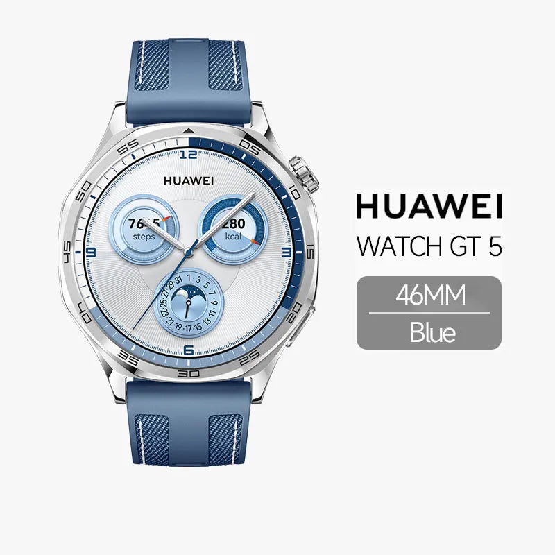 HUAWEI WATCH GT 5 Smartwatch, Health Tracking , Buit-in Map,Replay Message,compatible with iOS and Android HUAWEI WATCH GT5