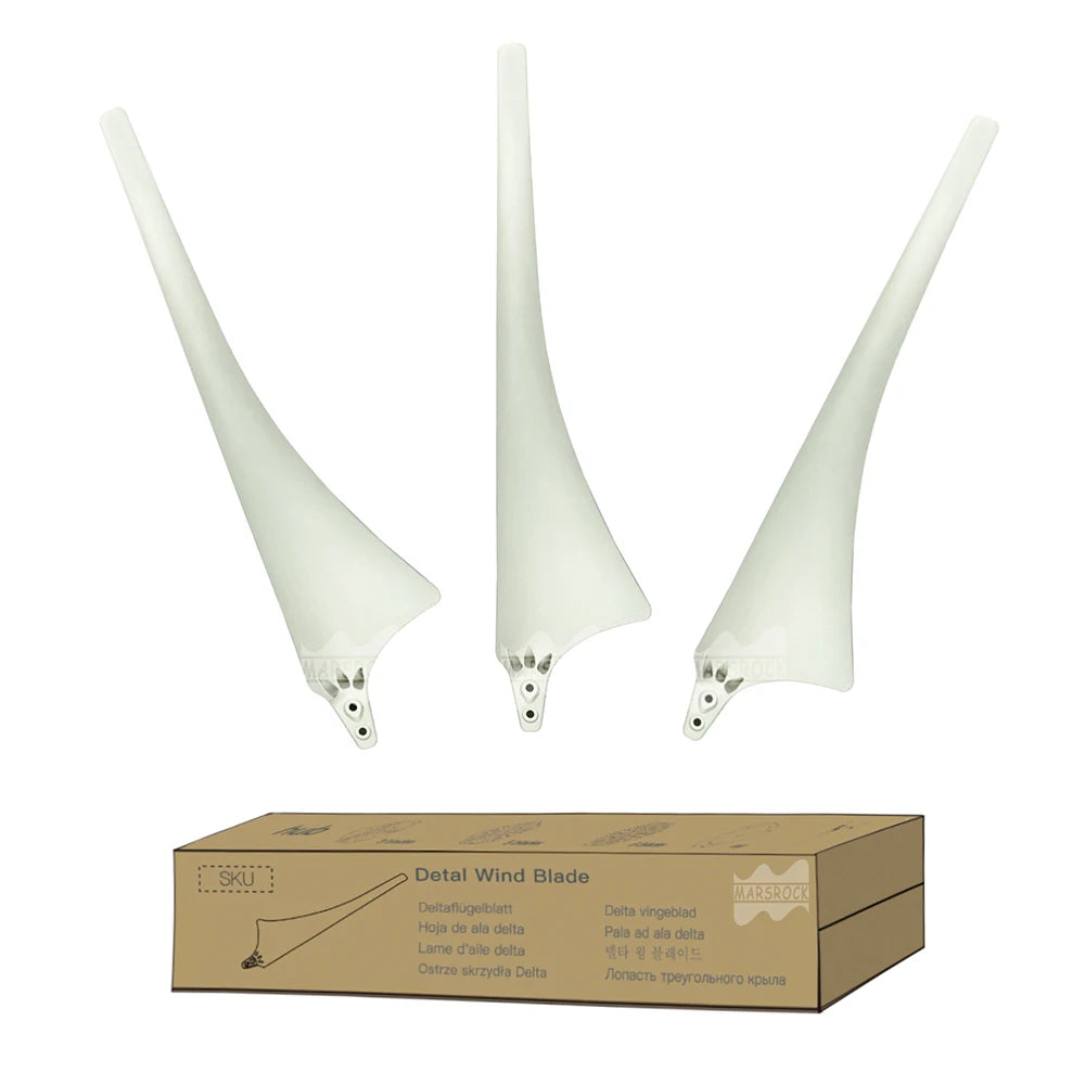 High Strength Carbon Fiber Wind Turbine Blades and 3 5 6 Wheel Hub Accessories, DIY Horizontal Wind Turbine Windmill Assembly