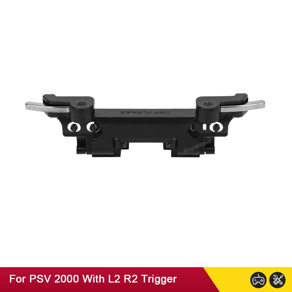 Gamepad Hand Grip Joystick Stand Shell Case Protect with L2 R2 Trigger Button For PS VITA 2000 PSV 2000 Slim + Front L2 R2 Kits