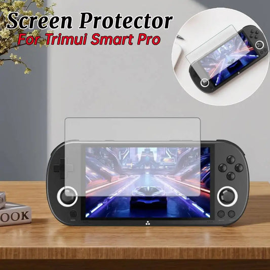 Trimui Smart Pro Tempered Glass Screen Protector with 9H High Definition for Game Console Protection and Clarity