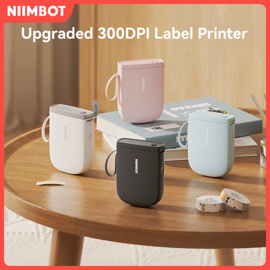 Niimbot 300 DPI High Definition Label Printer Upgraded D11 Wireless Thermal Label Maker Self-Adhesive Labeling Machine