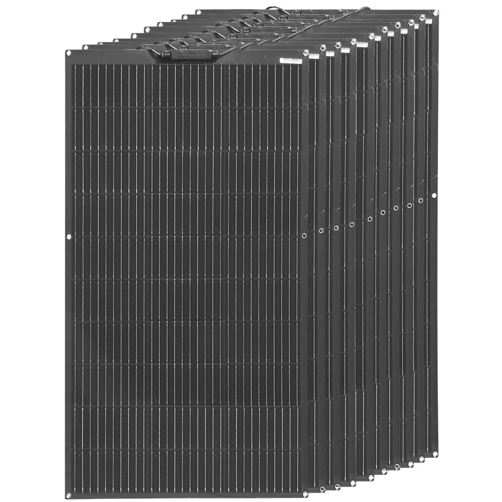 XINPUGUANG Flexible Solar Panel OR Monocrystalline Solar Battery Charger Kit Off- Grid System 1000W, 600W,400W,200W,100W