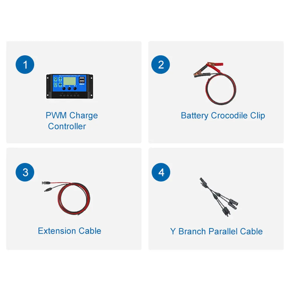 Bendable Solar Panel Accessories and Solar Panel System ETFE 100w 200w 300w 400w 500w 600w