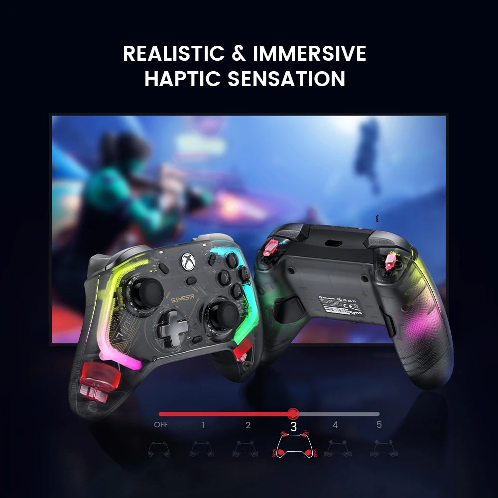 Original GameSir Kaleid Flux - Xbox Controller Wired Gamepad for Xbox Series X, Xbox Series S, Xbox One game console Hall Effect