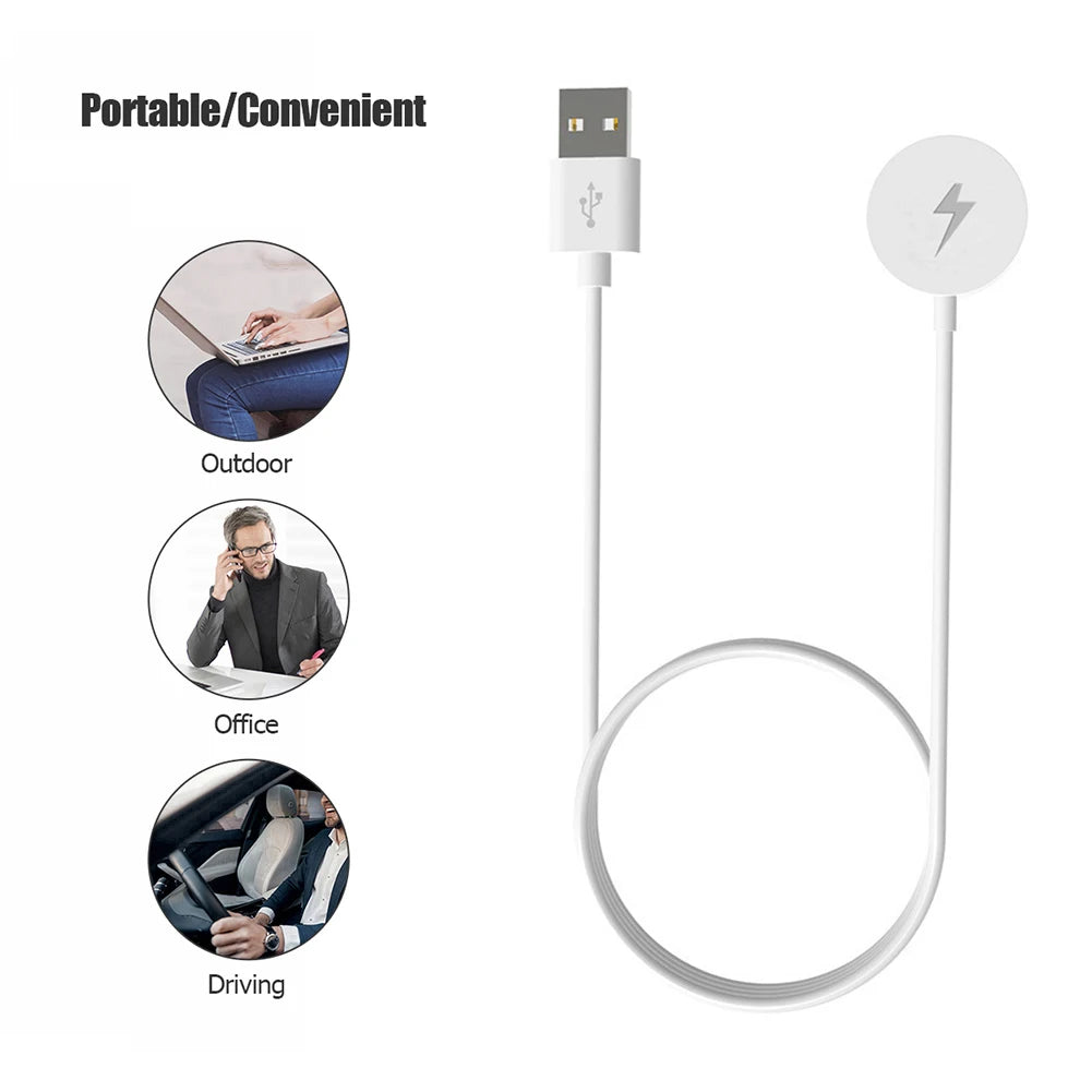 Fast Charging Cable Smart Watch Charger For Michael Kors Access Sofie Bradshaw Grayson Wireless Charger For Fossil Gen 2 Gen 3