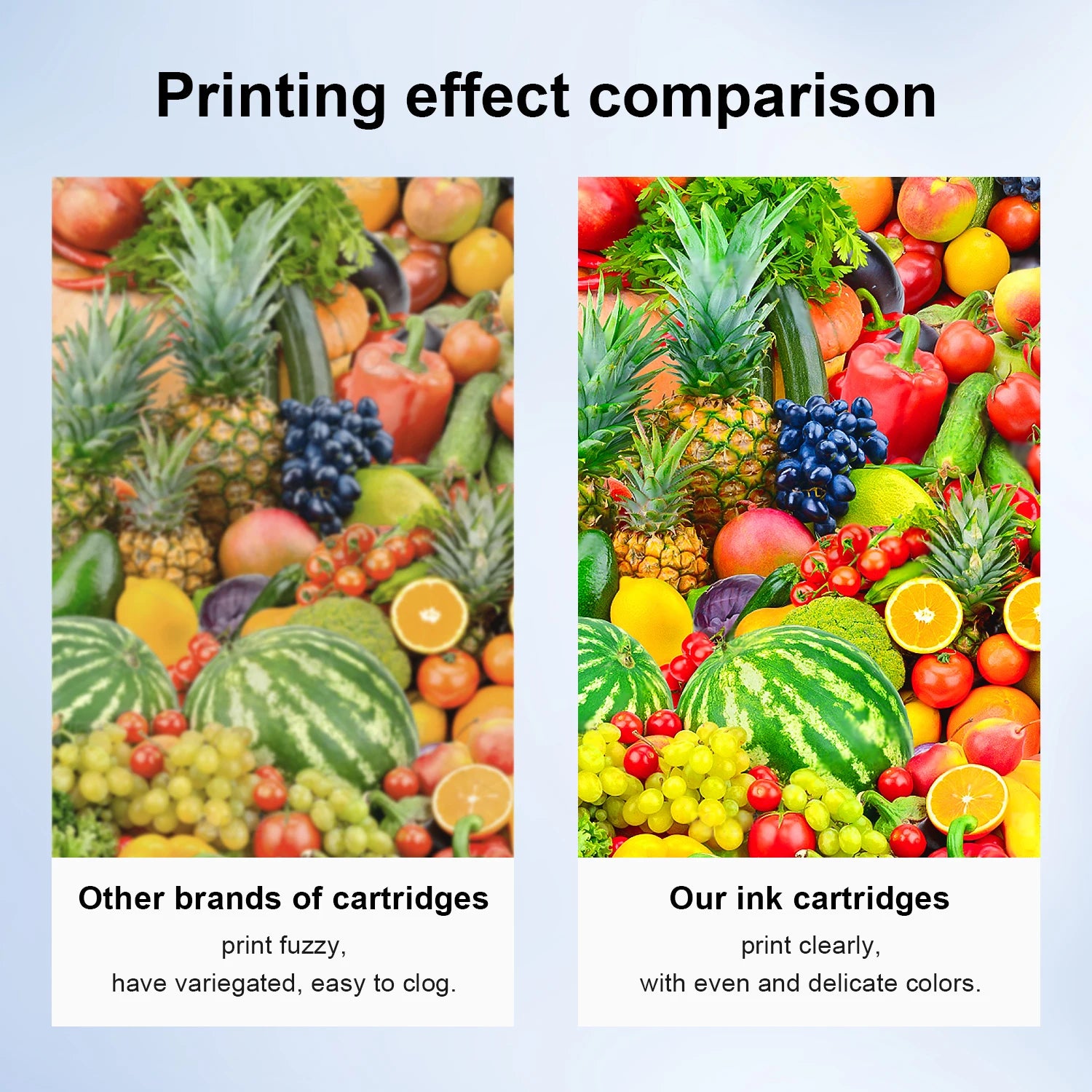 Ink 62 XL Cartridge Compatible for 62XL hp Printer Ink Black Tri-Color for Envy 5540 5640 7640 8000 Officejet 5740 200 250 8040