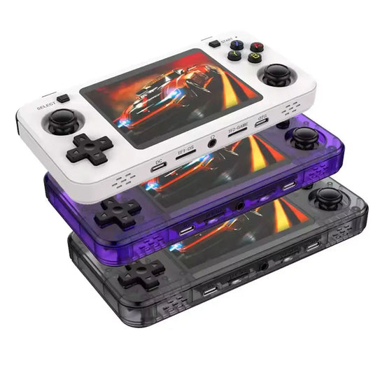 R36H Retro Gaming Console, Handheld Game Console with mAh Battery 3.5'' IPS Screen, 15000+Games，Support 20+ emulators Classic