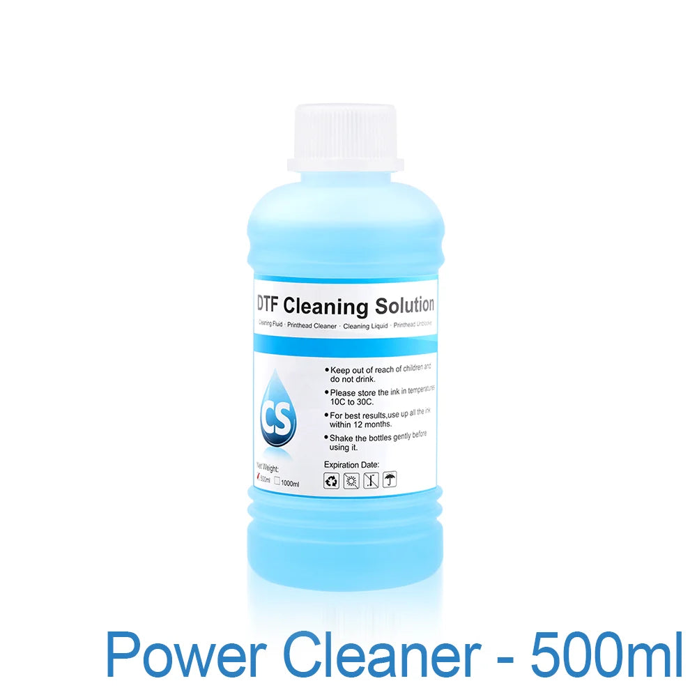 DTF Cleaner DTF cleaning Solution Liquid For DTF (Direct Transfer Film) Printer Printhead Tube Cleaning  (3 Capacity Options)
