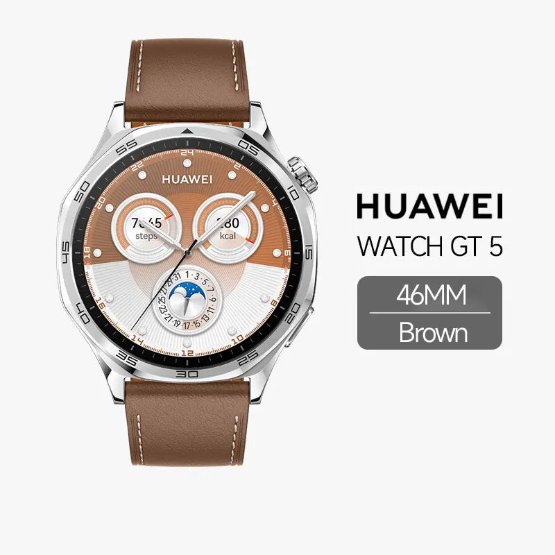 HUAWEI WATCH GT 5 Smartwatch, Health Tracking , Buit-in Map,Replay Message,compatible with iOS and Android HUAWEI WATCH GT5
