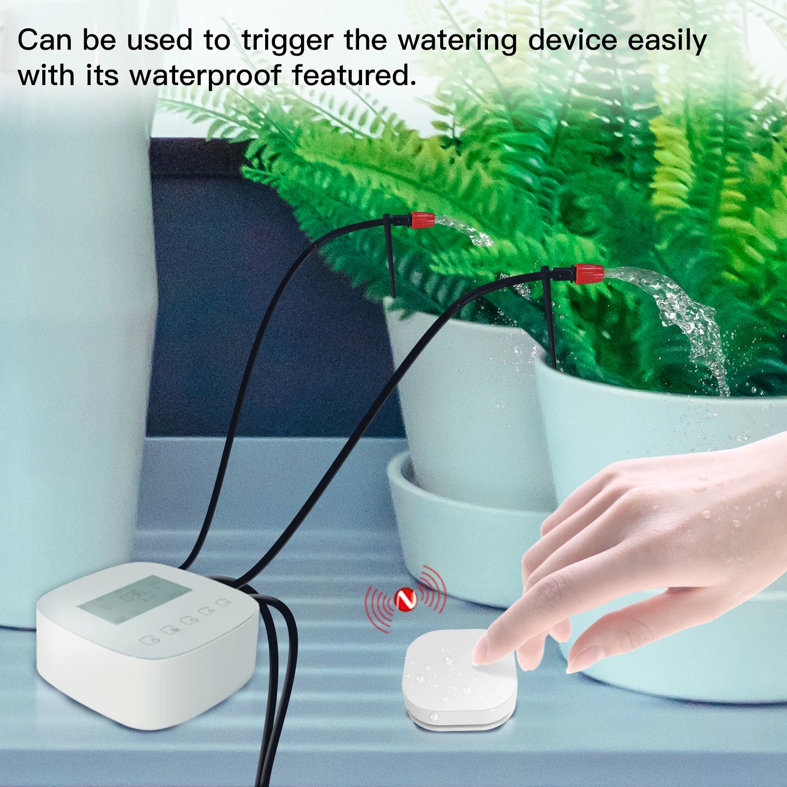 Tuya ZigBee Smart Key Switch Wireless Remote Control Key Controller Multi-scene Linkage Smart Switch Battery Powered Automation
