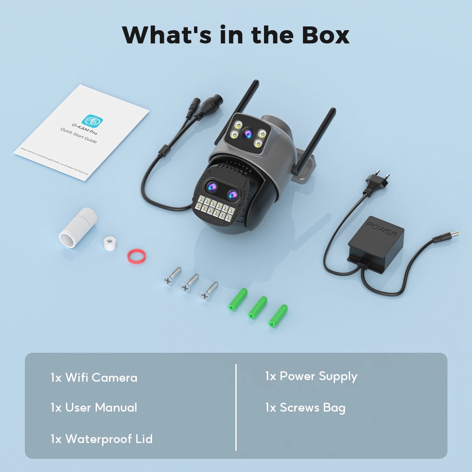6K 15MP HD IP Camera Outdoor Three-Lens External WiFi Camera 4K 8MP Dual Screen Security PTZ Cam Auto Tracking Surveillance