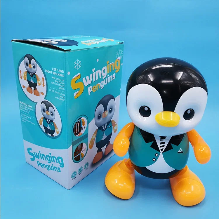 Music Penguin Electric Dancing Toy Robot Fun Educational Vocal Toy for All ages Boys Girls Interactive Learning and Playtime Fun