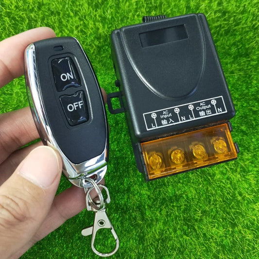 High Current Wireless Control Relay 60V-280V Relay RF Switch 4 Working Modes 433Mhz 50m Relay Receiver for Household Appliances