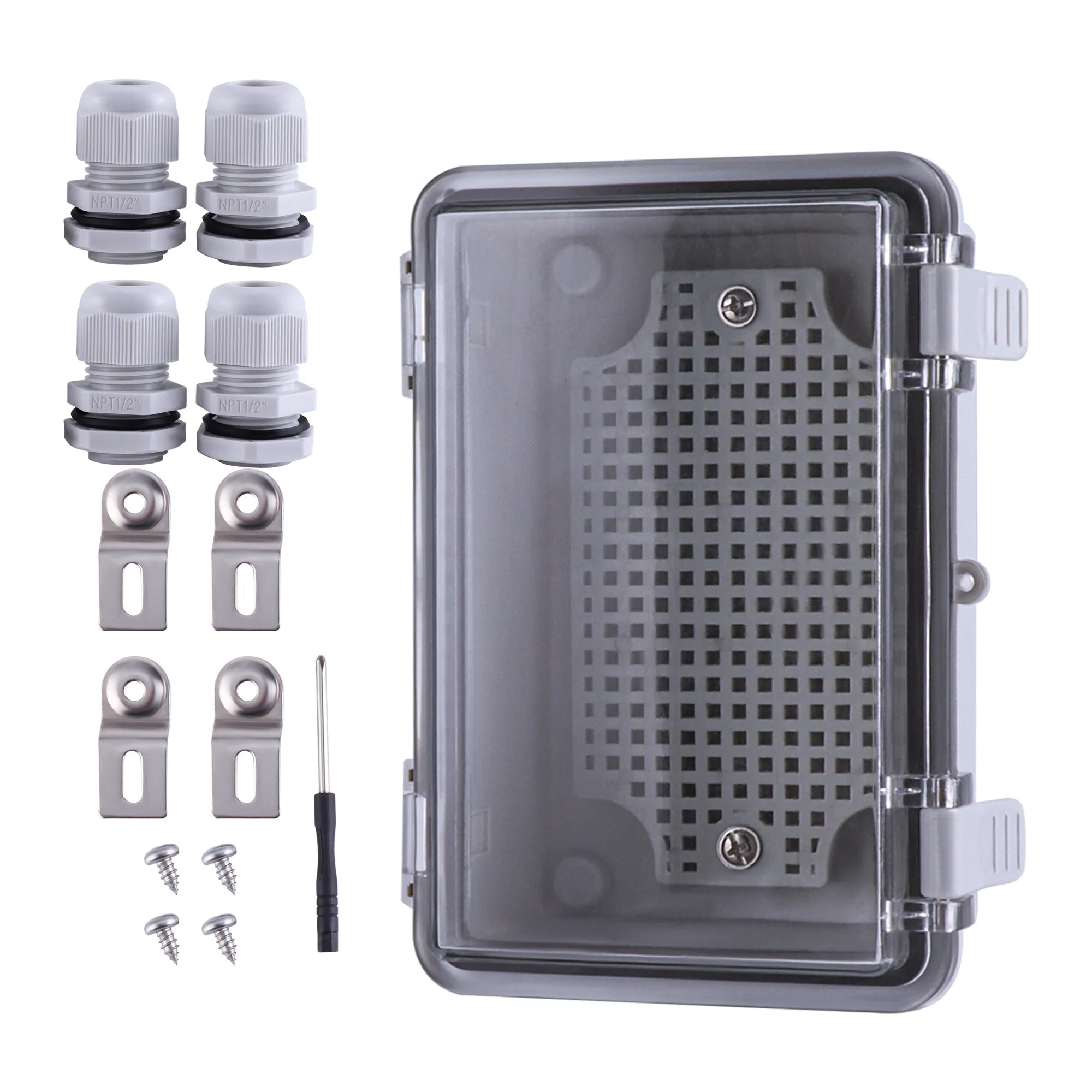 IP67 Waterproof Plastic Enclosure 150*100*70mm Outdoor Sealed Switch Power Case Distribution Boxes  ﻿