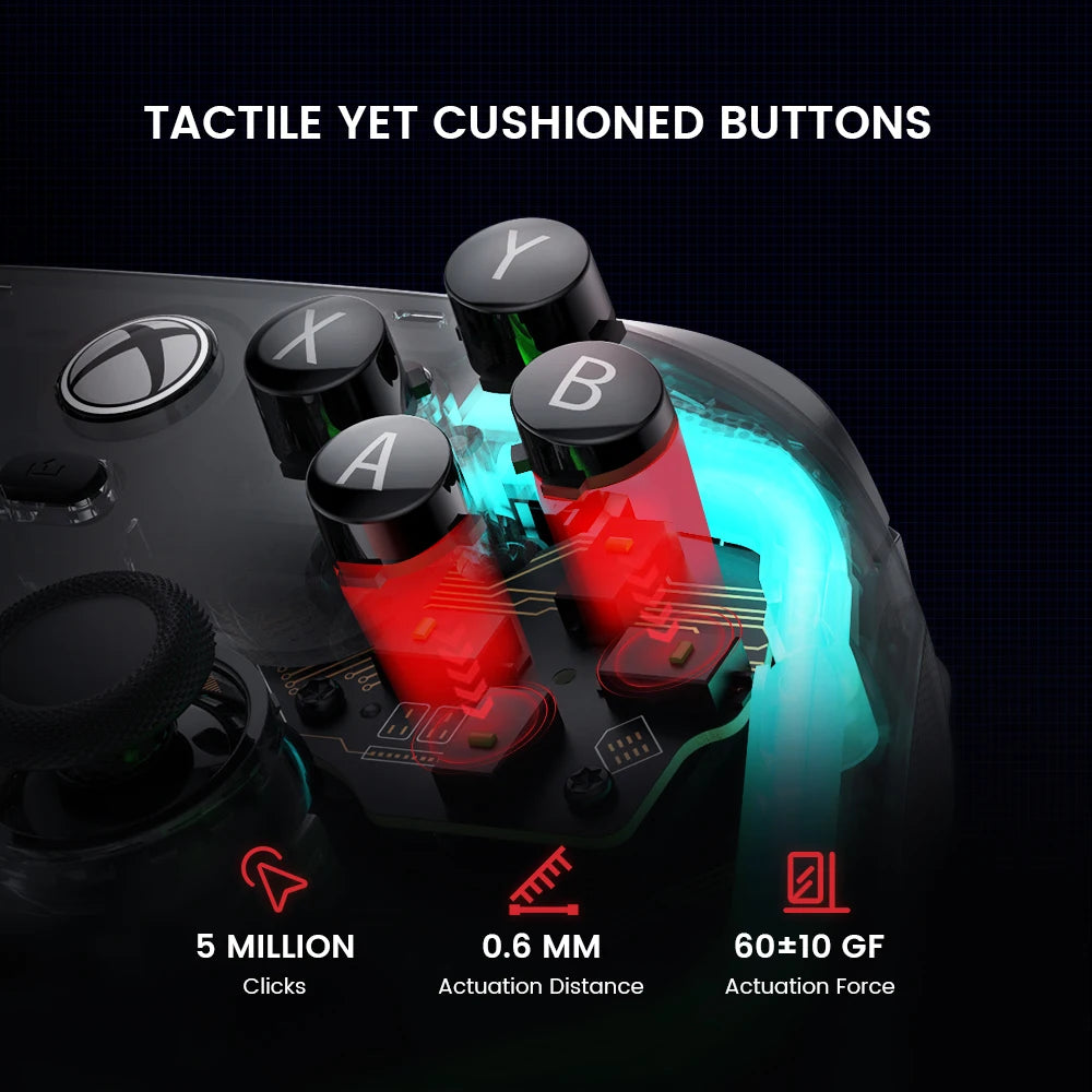 Original GameSir Kaleid Flux - Xbox Controller Wired Gamepad for Xbox Series X, Xbox Series S, Xbox One game console Hall Effect