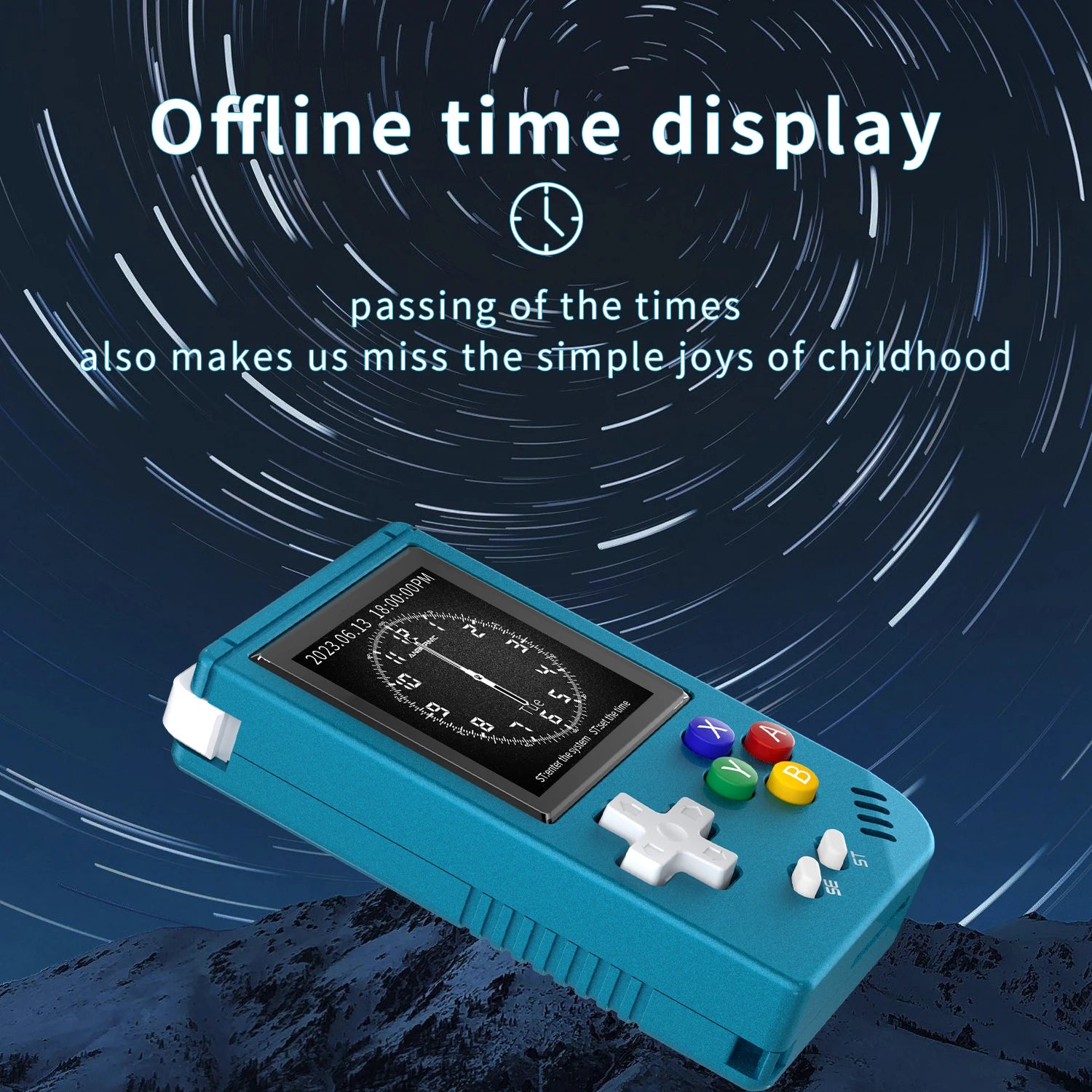 ANBERNIC G Nano Handheld Game Console Portable Retro Video Games Consoles Hand Held Aluminum Alloy CNC Music Player 1.54Inch IPS