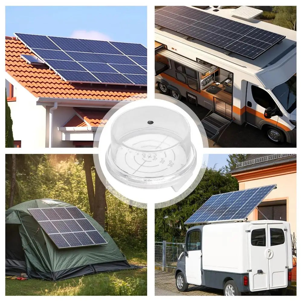 Solar Panel Perpendicularity Measurement Waterproof Sun Angle Finder Guide Solar Panel Gauge Multipurpose Manual Angle Finde Sun