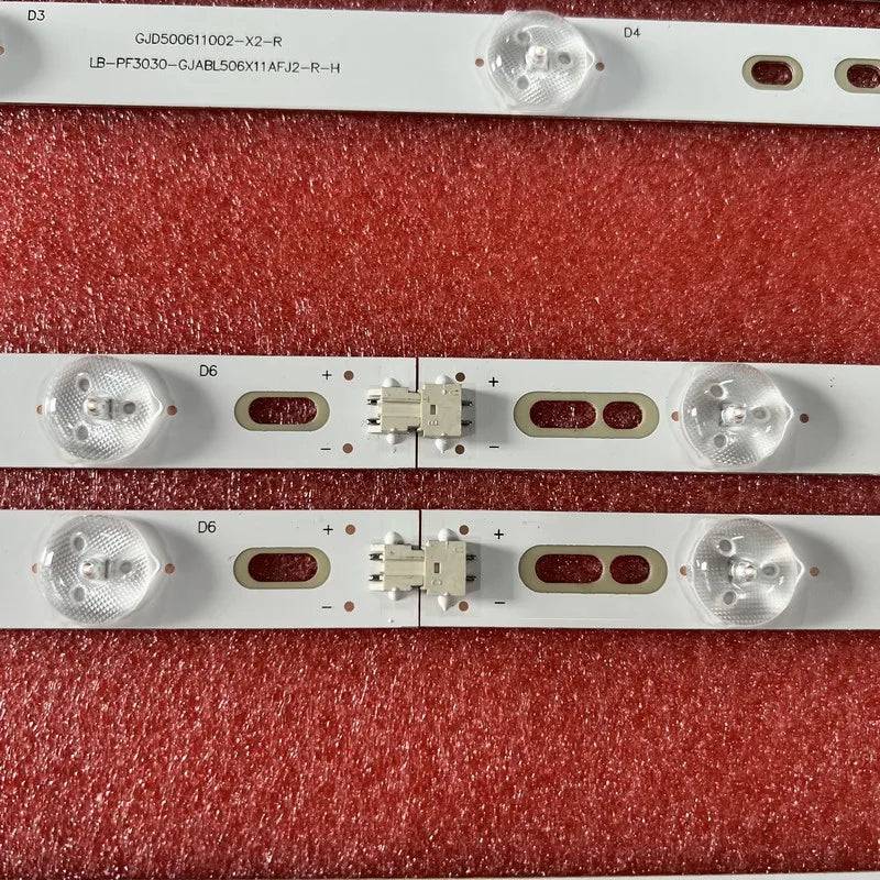 LED backlight strip for 50PFH4329/88 50PFK6501/12 50PFK6510 500TT41 500TT42 v4 YX-50026011  50PFK4509 50PFH5300