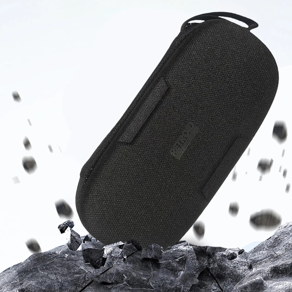 Protable Carrying Case Shockproof Travel Protective Case with Mesh Pocket Travel Carrying Bag for Retroid Pocket 5 Game Console