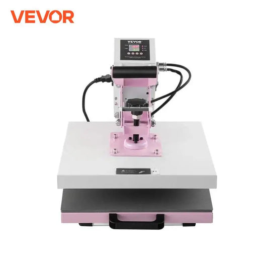 VEVOR Heat Press 15 x 15 in Heat Press Machine, Slide Out Heat Transfer Machine Fast and Even Heating 2-Layer Insulation Cotton