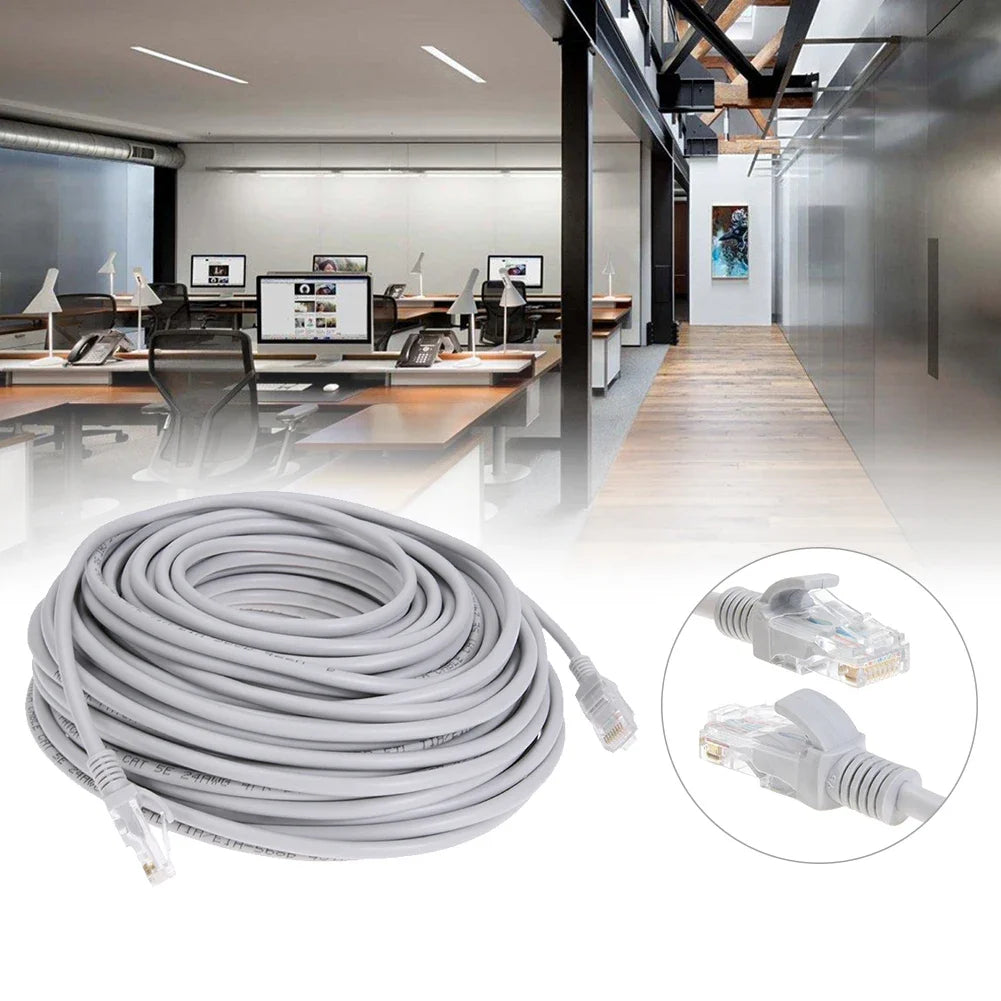 Ethernet Cable High Speed RJ45 Network LAN Cable Router Computer Cables Length 1m/1.5m/2m/3m/5m/10m/15m/20m/25m/30m