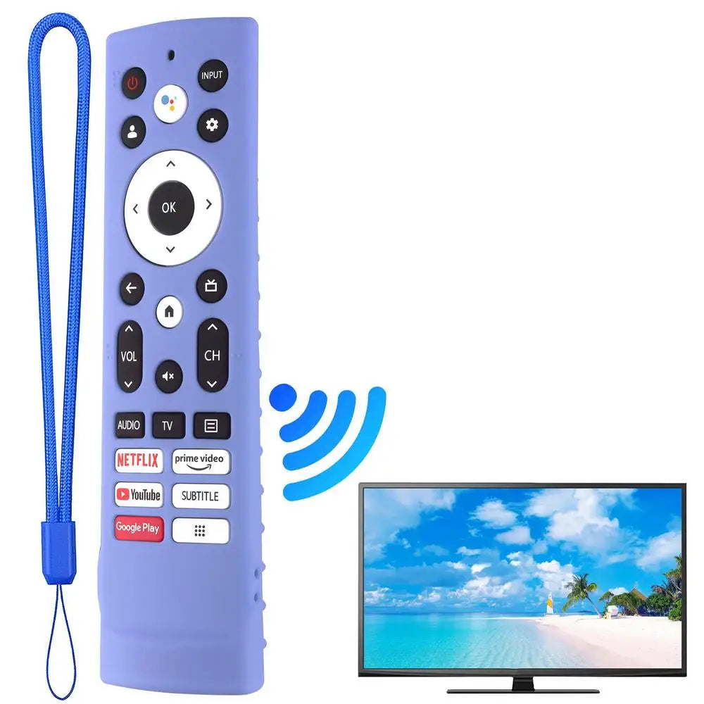 Silicone Remote Case For Hisense ERF3V90H Protective Cover Shockproof Durable Remote Control Shell For Hisense ERF3V90H
