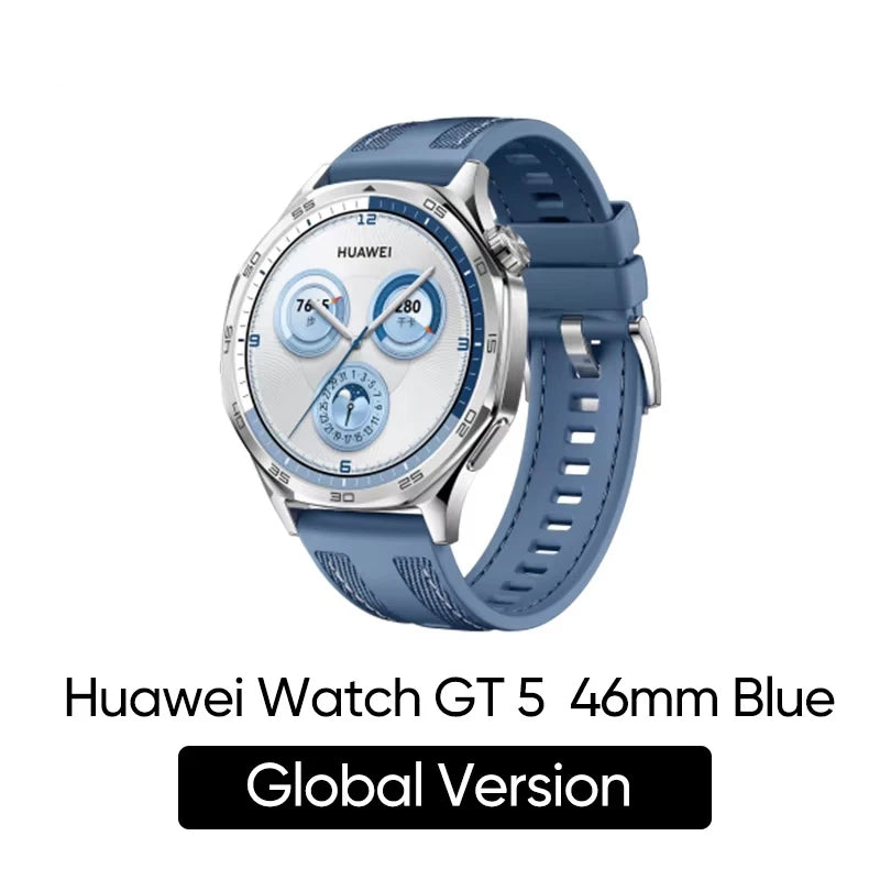 HUAWEI WATCH GT 5 Smartwatch, Health Tracking , Buit-in Map,Replay Message,compatible with iOS and Android HUAWEI WATCH GT5