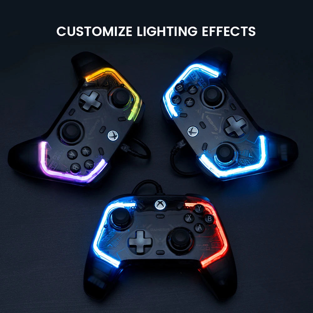 Original GameSir Kaleid Flux - Xbox Controller Wired Gamepad for Xbox Series X, Xbox Series S, Xbox One game console Hall Effect