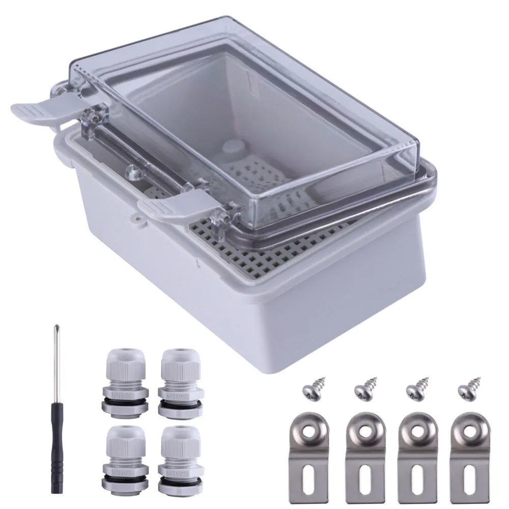 IP67 Waterproof Plastic Enclosure 150*100*70mm Outdoor Sealed Switch Power Case Distribution Boxes  ﻿