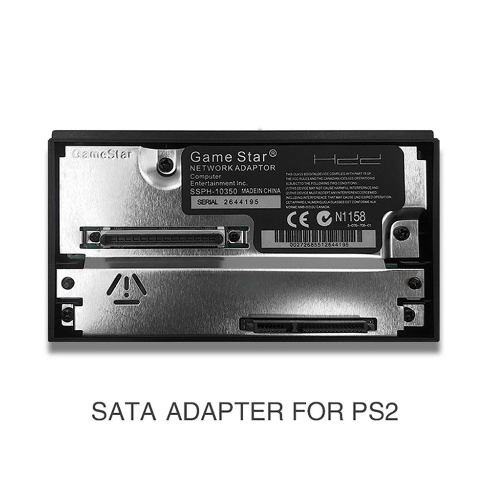 SATA Interface Network Card Adapter For PS2 Fat Game Console SATA HDD For Playstation 2 Sata Socket with Free McBoot Memory Card