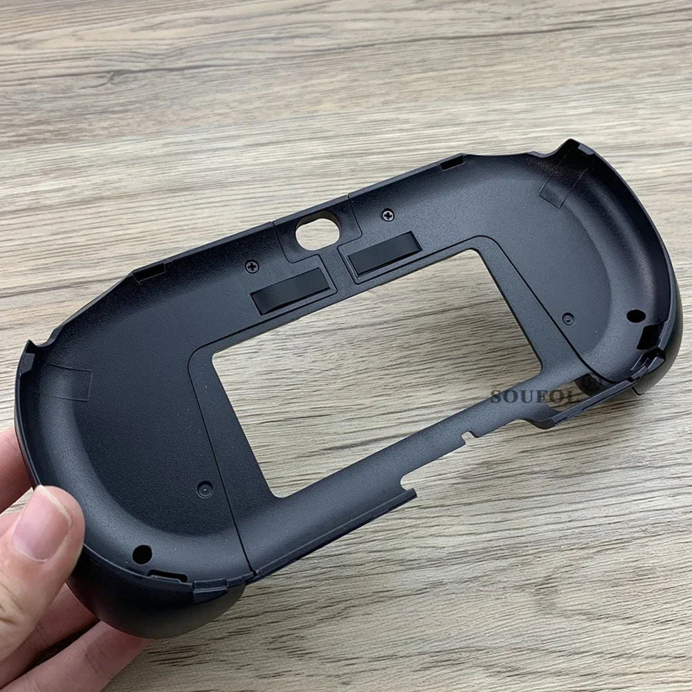 Gamepad Hand Grip Joystick Stand Shell Case Protect with L2 R2 Trigger Button For PS VITA 2000 PSV 2000 Slim + Front L2 R2 Kits