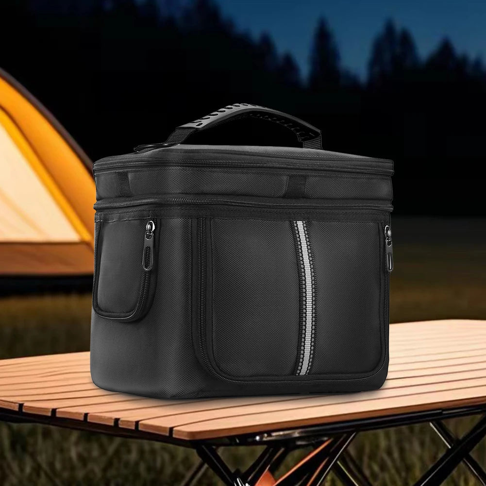 Portable Travel Case Waterproof Power Station Storage Case Protective Storage Bag for BLUETTI Solar Generator EB3A 268Wh LiFePO4